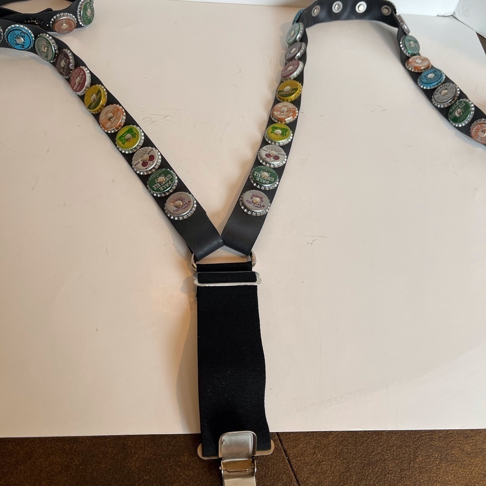 Vintage Little Earth Suspenders  New Without Tags - Picture 12 of 12